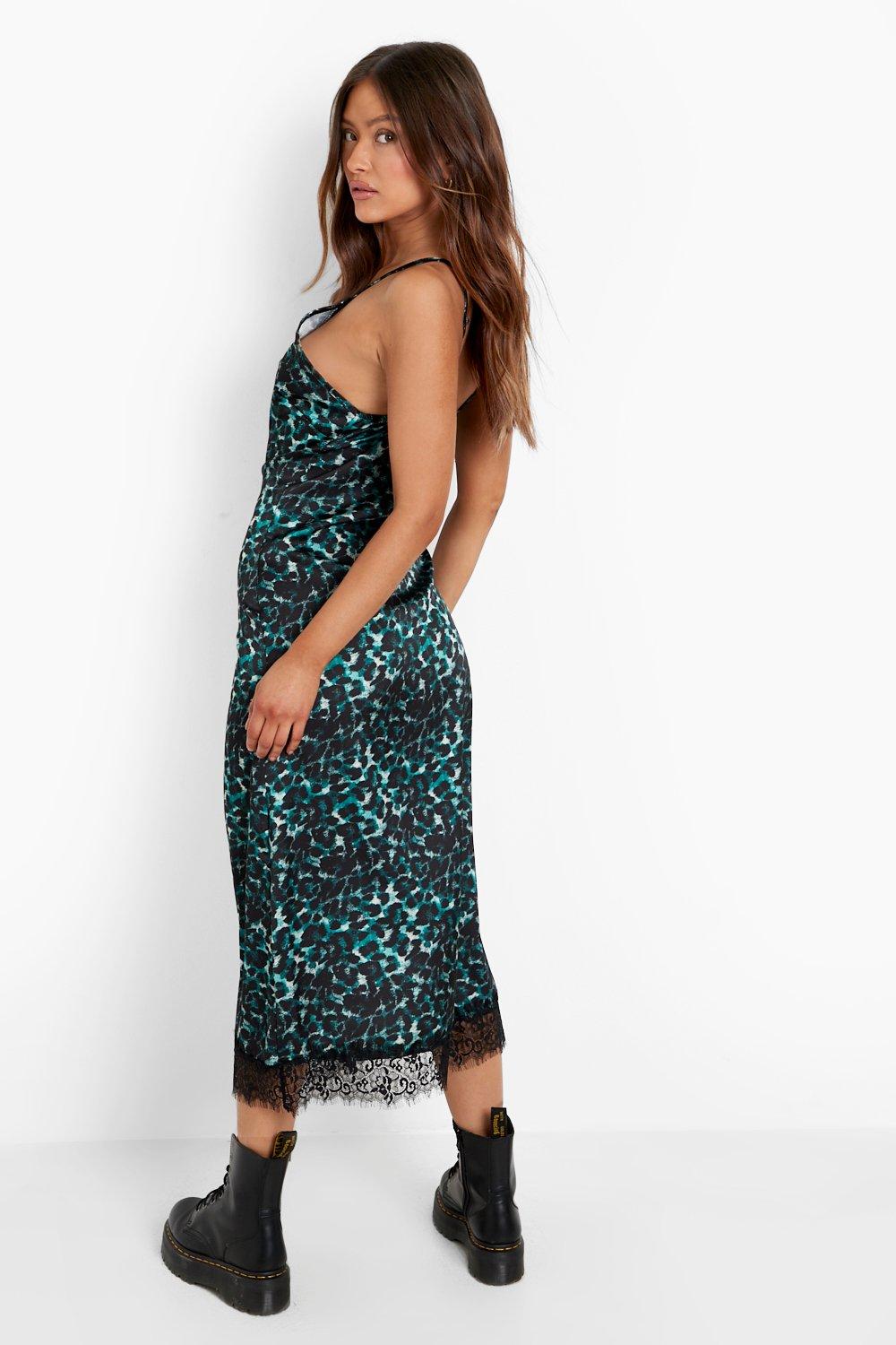 Cheetah print 2025 cami dress